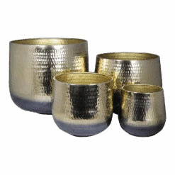 Bloempot Athene - D39 X H31cm - Goud 5 Bloempot Athene - D39 X H31cm - Goud -Huisdecoratie bloempot athene goud bloempot 2