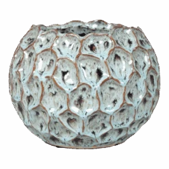 Bloempot Brussel - D30 X H26cm - Groen