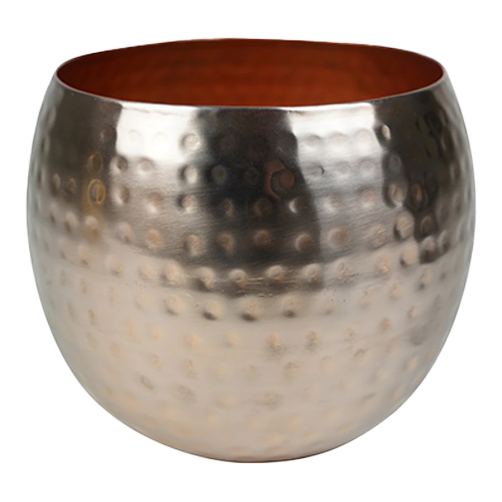 Bloempot Kody - D23 X H19cm - Rosu00e9 Goud 3 Bloempot Kody - D23 X H19cm - Rosu00e9 Goud