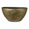 Bloempot Kos Ovaal - L30 X B13 X H17cm - Goud 1 Bloempot Kos Ovaal - L30 X B13 X H17cm - Goud -Huisdecoratie bloempot kos ovaal l30xb13xh17cm goud bloempot 1 1