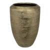 Bloempot Kos Hoog - D23 X H35cm - Goud -Huisdecoratie bloempot kos vaas goud bloempot 1 1