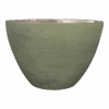 Bloempot Lydia Ovaal - L33 X B16 X H25cm - Shiny Green -Huisdecoratie bloempot lydia ovaal l33 x b16 x h25cm shiny green bloempot 1