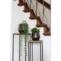 Bloempot Petra - D19 X H16cm - Koper -Huisdecoratie bloempot petra koper bloempot 3 1