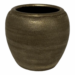 Bloempot Phoenix - D24 X H22cm - Goud