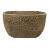 Bloempot Shanon Ovaal - L45 X B18 X H26cm - Earth Groen -Huisdecoratie bloempot shanon ovaal l45 x b18 x h26cm earth groen bloempot 1 2