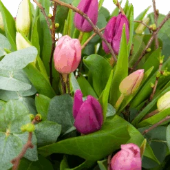 Boeket Kleurrijke Tulp Groot 9 Boeket Kleurrijke Tulp Groot -Huisdecoratie boeket kleurrijke tulp boeketten 3