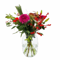 Boeket Liefdevolle Kerst Middel