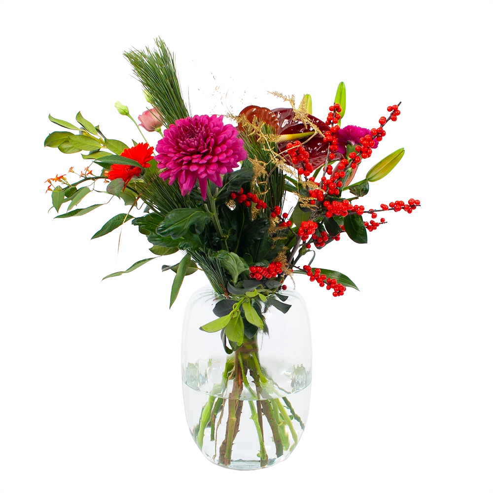 Boeket Liefdevolle Kerst Klein 3 Boeket Liefdevolle Kerst Klein