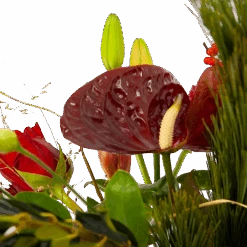 Boeket Liefdevolle Kerst Middel -Huisdecoratie boeket liefdevolle kerst boeketten 4 1 1