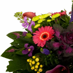 Boeket Purple Middel -Huisdecoratie boeket purple middel boeketten 3 1