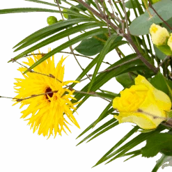 Boeket Vrolijk Geel Middel 9 Boeket Vrolijk Geel Middel -Huisdecoratie boeket vrolijk geel boeketten 3