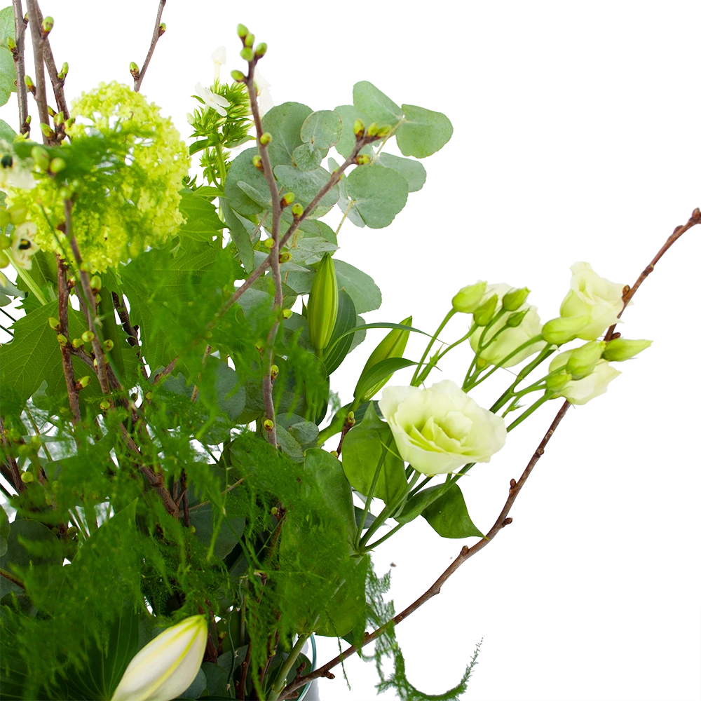 Boeket Witte Winter Middel 5 Boeket Witte Winter Middel - Afbeelding 3