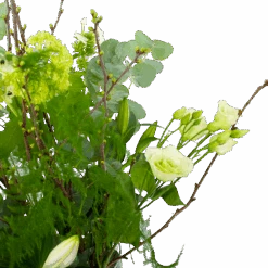 Boeket Witte Winter Groot -Huisdecoratie boeket witte winter boeketten 3