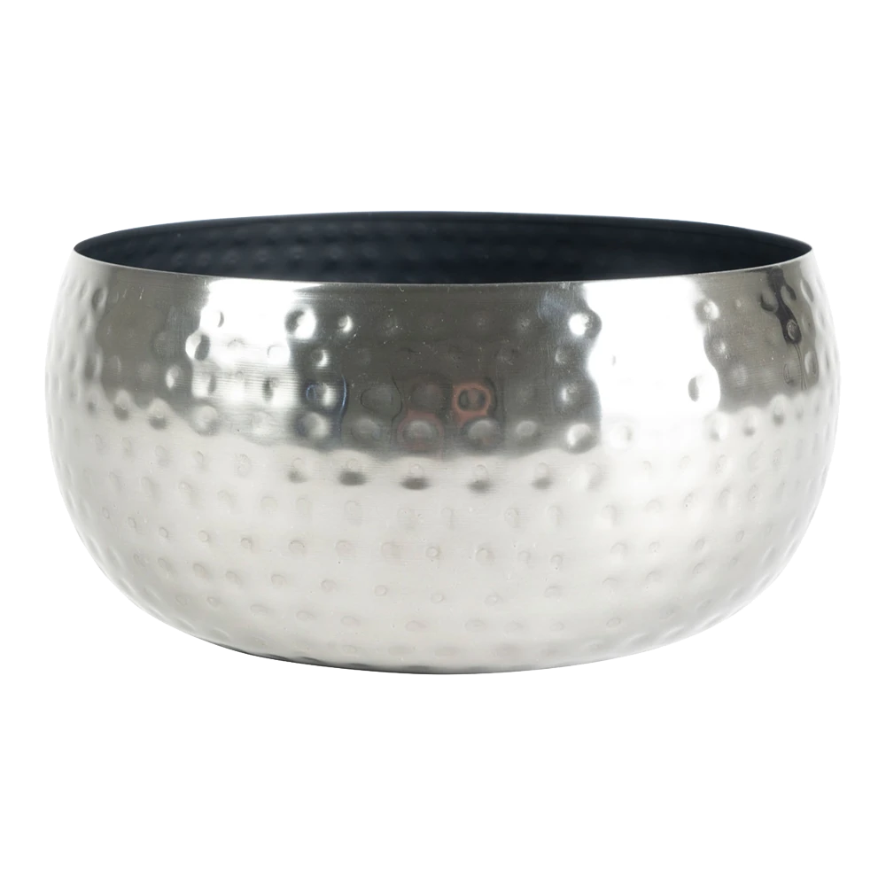 Plantenschaal Kody - D28 X H13cm - Lood 3 Plantenschaal Kody - D28 X H13cm - Lood