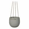 Hangpot Resa - D18,5 X H17cm - Lichtgrijs 2 Hangpot Resa - D18,5 X H17cm - Lichtgrijs -Huisdecoratie hangpot resa d18 5 x h17cm lichtgrijs hangpot 1 1