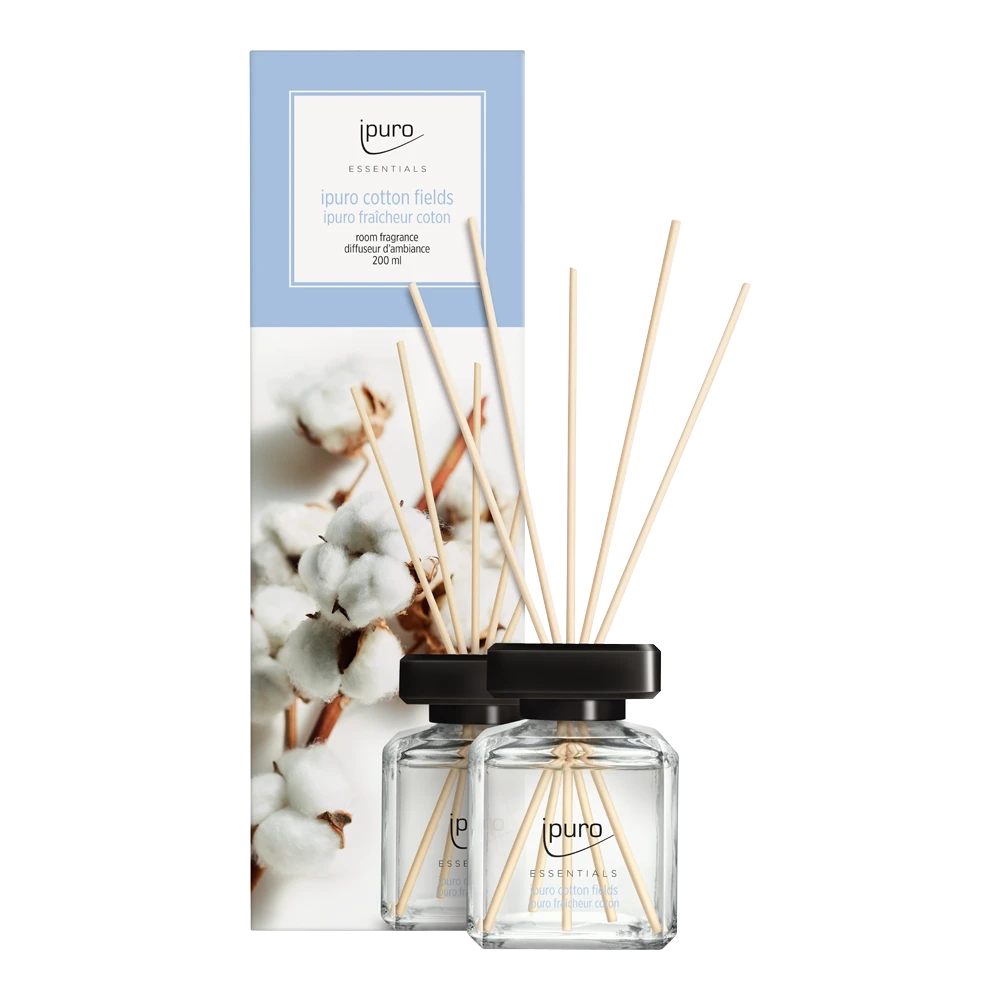 Ipuro Cotton Fields 200ml - Geurstokjes 3 Ipuro Cotton Fields 200ml - Geurstokjes