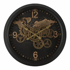 Klok Carta Zwart U00f8 60 Cm - Wandklok