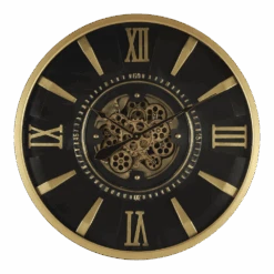 Klok Devon Goud U00f8 80 Cm - Wandklok