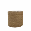 Plantenmand Stef - D28 X H28cm - Naturel -Huisdecoratie plantenmand stef d28 x h28cm naturel plantenmand 1