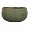 Plantenschaal Lydia - D28 X H13cm - Shiny Green -Huisdecoratie plantenschaal lydia d28 x h13cm shiny green plantenschaal 1