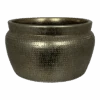 Plantenschaal Marrakesh - D24 X H14cm - Zilver Goud -Huisdecoratie plantenschaal marrakesh d24xh14cm zilver goud plantenschaal 1 1