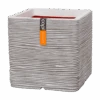 Capi Plantenbak Vierkant Nature Rib NL - L50 X B50 X H50cm - Ivoor -Huisdecoratie pot vierkant rib nl 50x50x50 ivoor plantenbak 1 5