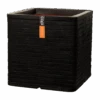 Capi Plantenbak Vierkant Nature Row NL - L30 X B30 X H30cm - Zwart -Huisdecoratie pot vierkant row nl 30x30x30 zwart plantenbak 1 5