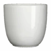 Bloempot Tusca - D39 X H34.5cm - Wit 1 Bloempot Tusca - D39 X H34.5cm - Wit -Huisdecoratie tusca pot rond wit h34 5xd39cm bloempot 1 4
