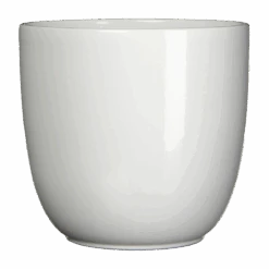 Bloempot Tusca - D39 X H34.5cm - Wit