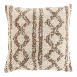 Unique Living Sierkussen Elliot - 45x45cm - Coconut