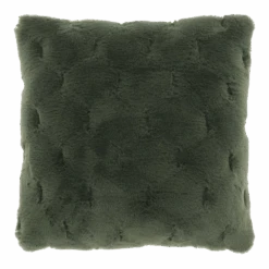 Unique Living Sierkussen Quincy - 45x45cm - Deep Green