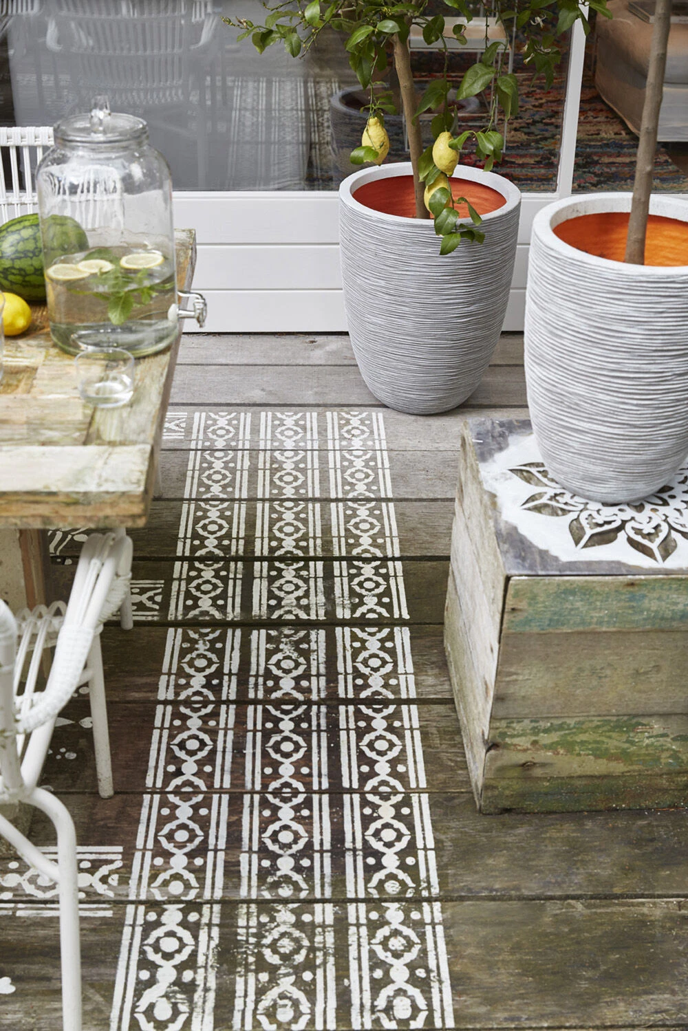 Capi Bloempot Nature Elegant Rib NL - D46 X H58cm - Ivoor 4 Capi Bloempot Nature Elegant Rib NL - D46 X H58cm - Ivoor - Afbeelding 2