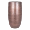 Bloempot Mira Hoog - D26 X H50cm - Koper -Huisdecoratie vaas mira d26 h50cm koper bloempot 1 1