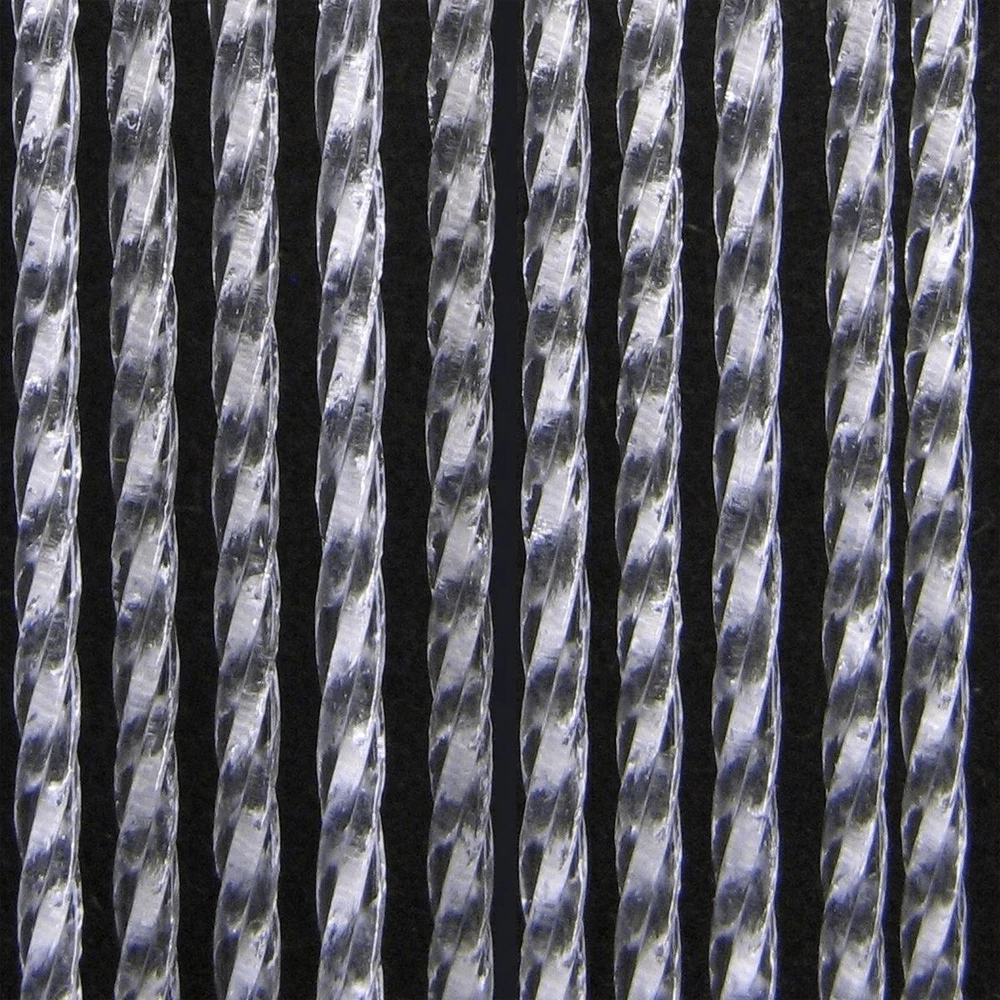 Vliegengordijn Roma - Transparant/Wit - 90 X 210cm - Sun-Arts - Afbeelding 3