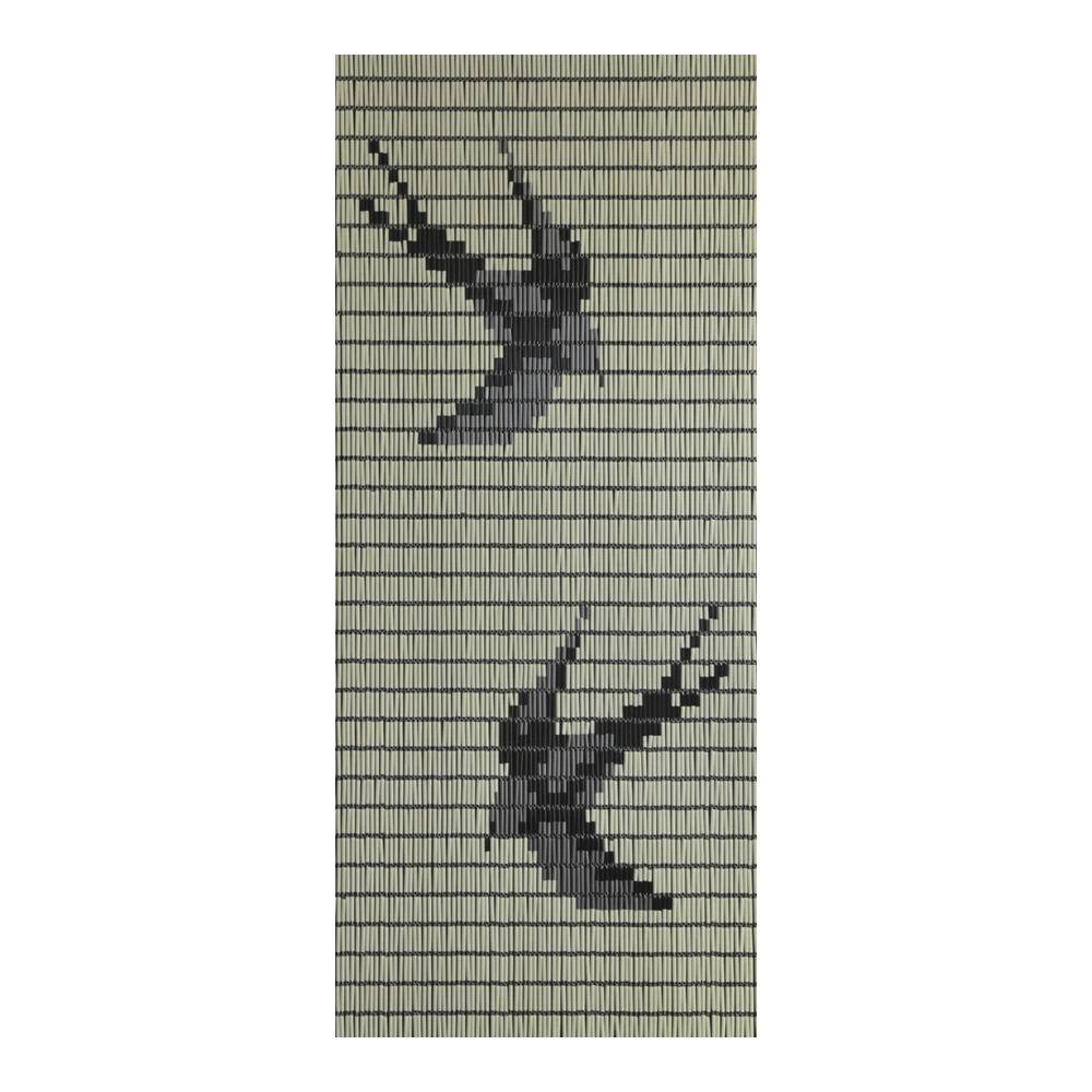 Vliegengordijn Zwaluwen - Creme/Zwart - 90 X 210cm - Sun-Arts 3 Vliegengordijn Zwaluwen - Creme/Zwart - 90 X 210cm - Sun-Arts