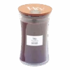 Woodwick Black Cherry Large Candle - Geurkaars -Huisdecoratie woodwick black cherry large candle geurskaars 1 5