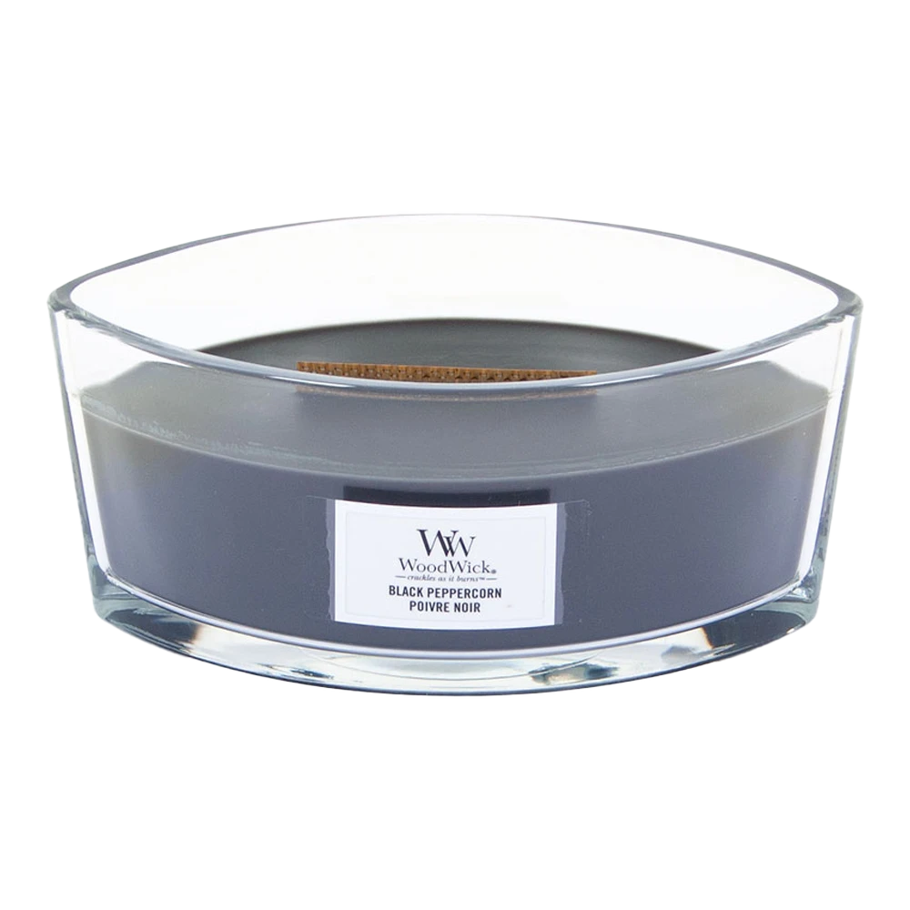 Woodwick Black Peppercorn Ellipse Candle - Geurkaars 4 Woodwick Black Peppercorn Ellipse Candle - Geurkaars - Afbeelding 2