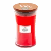Woodwick Crimson Berries Large Candle - Geurkaars -Huisdecoratie woodwick crimson berries large candle geurskaars 1 5