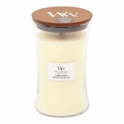 Woodwick Island Coconut Large Candle - Geurkaars