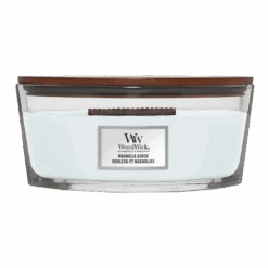 Woodwick Magnolia Birch Ellipse Candle - Geurkaars