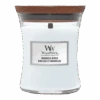 Woodwick Magnolia Birch Medium Candle - Geurkaars 2 Woodwick Magnolia Birch Medium Candle - Geurkaars -Huisdecoratie woodwick magnolia birch medium candle geurkaars 1