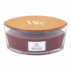 Woodwick Smoked Walnut & Maple Ellipse Candle - Geurkaars