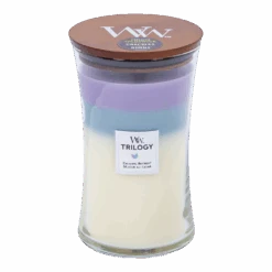 Woodwick Trilogy Calming Retreat Large Candle - Geurkaars
