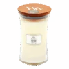 Woodwick White Teak Large Candle - Geurkaars 2 Woodwick White Teak Large Candle - Geurkaars -Huisdecoratie woodwick white teak large candle geurskaars 1 4