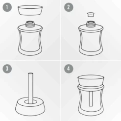 WoodWick WW Linen Home Fragrance Diffuser 7 WoodWick WW Linen Home Fragrance Diffuser -Huisdecoratie ww linen spill proof home fragrance diffuser 4 5